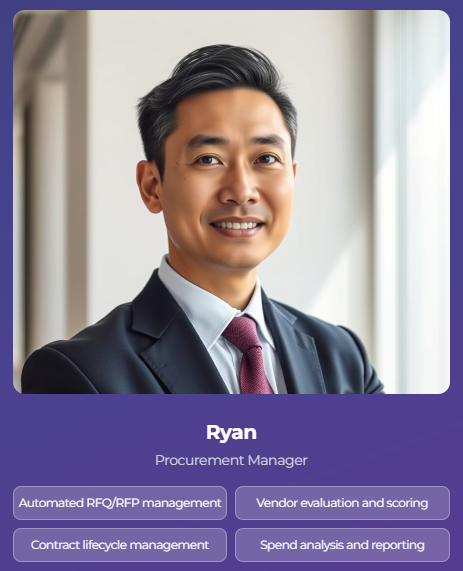 Meet Ryan:  FluxAI Agent Use Case: Automating Procurement